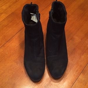 Old Navy suede booties